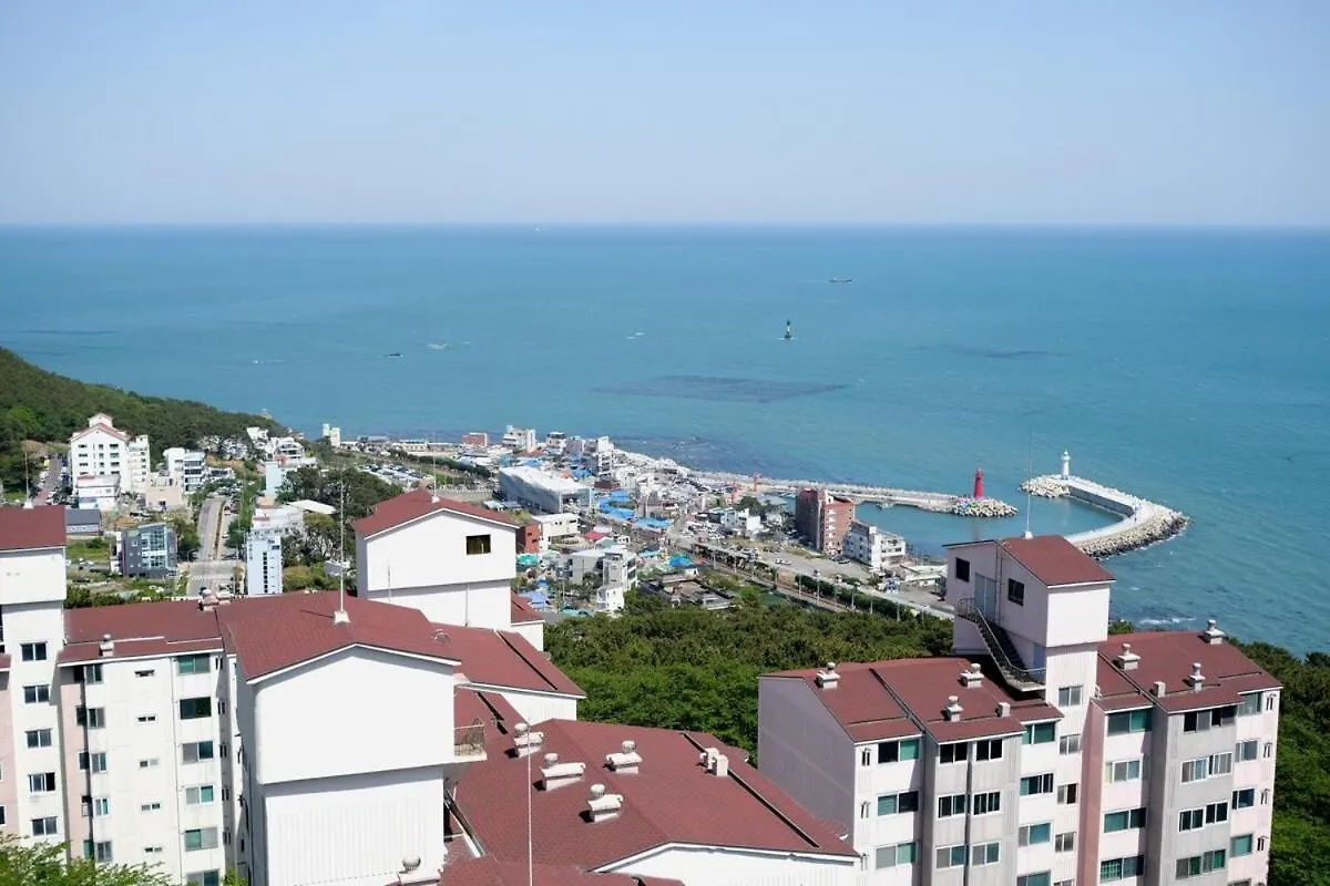 בוסאן Double-Decker Pension Ocean View Duplex With A View Of Cheongsapo Beach Train #High-Rise View#Ocean Front View 0*,